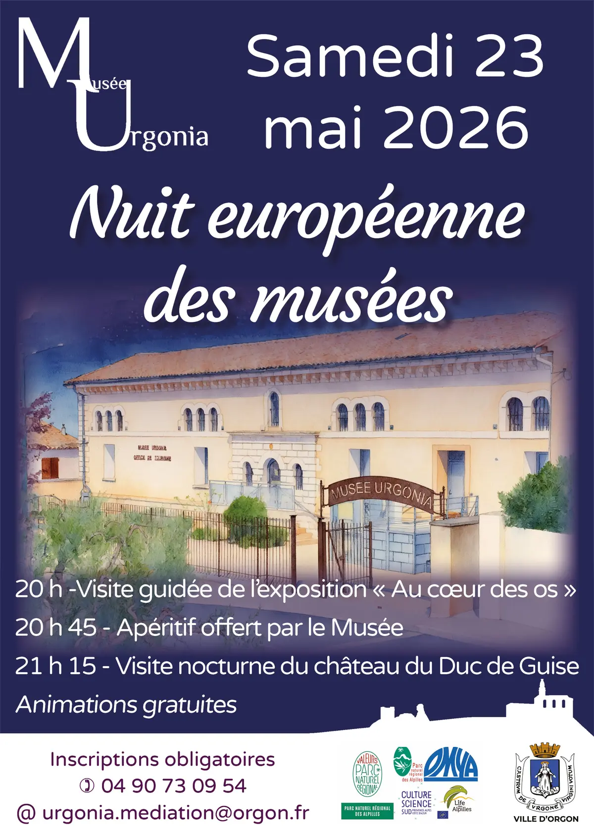Nuit européenne des Musées au Musée Urgonia