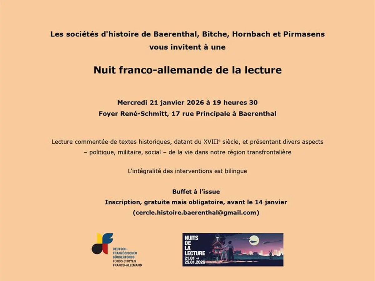 Nuit franco-allemande de la lecture