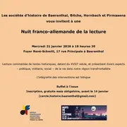 Nuit franco-allemande de la lecture