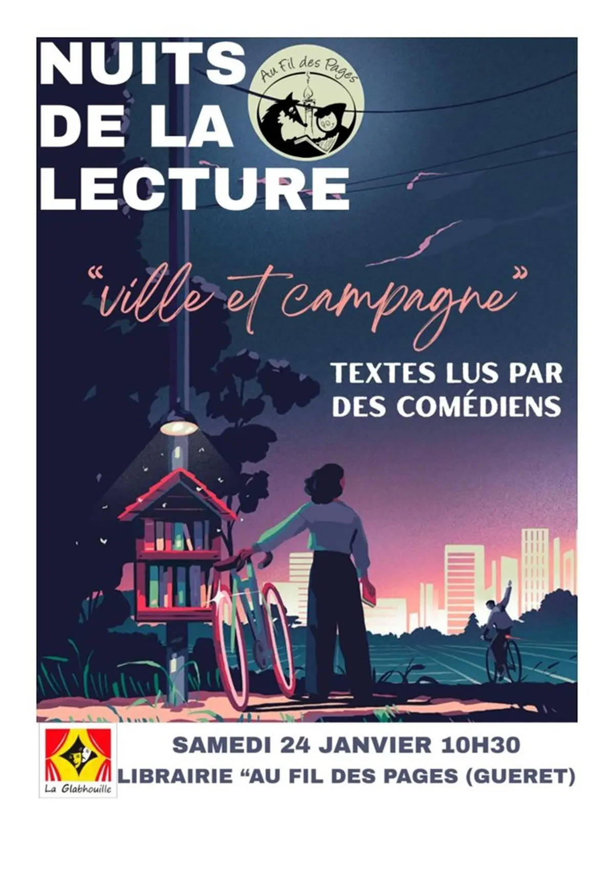 Nuits de la lecture Au Fil des Pages