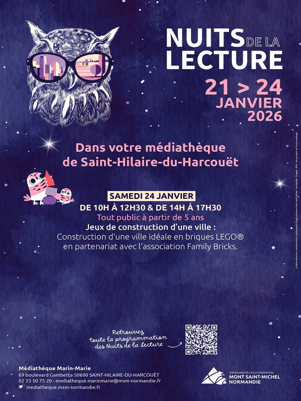 Nuits de la lecture > Construis ta ville idéale en LEGO®