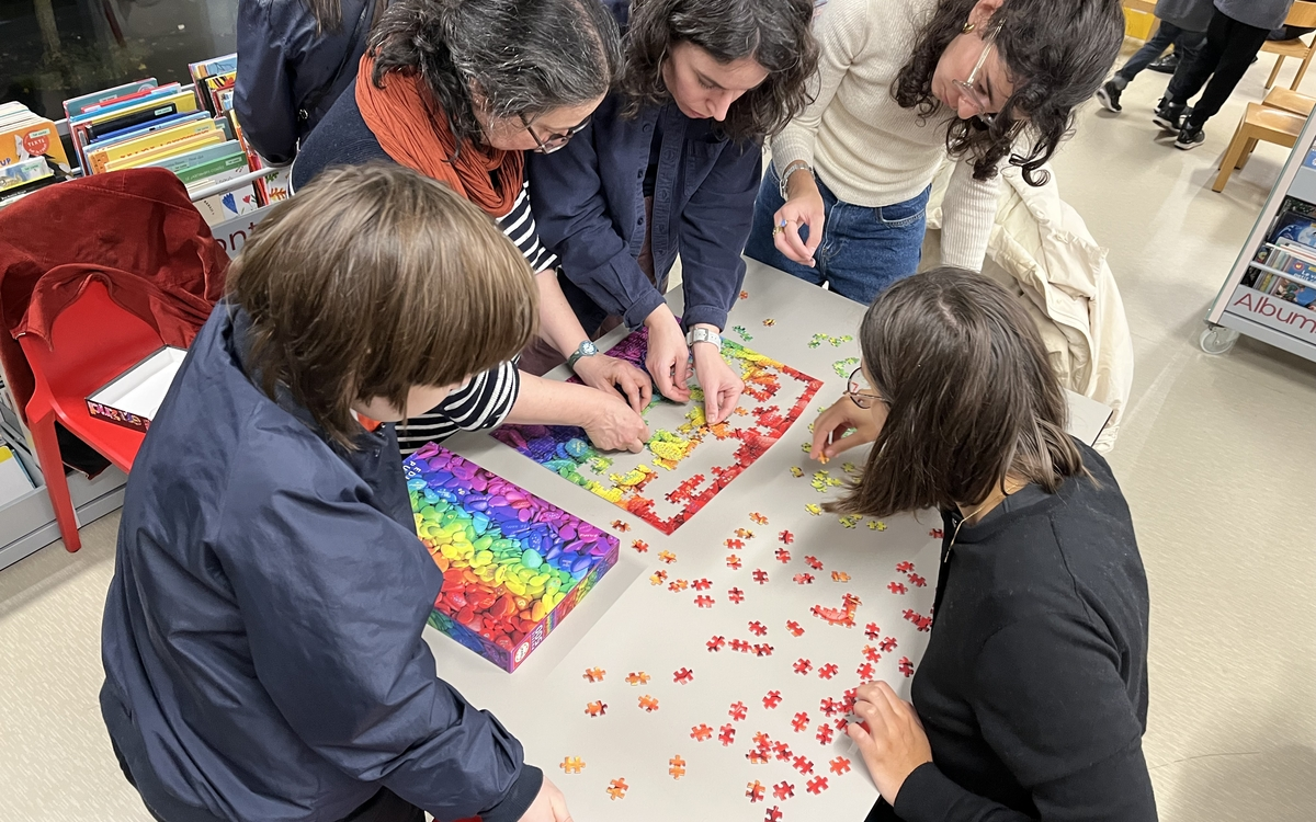 participants puzzles différents âges