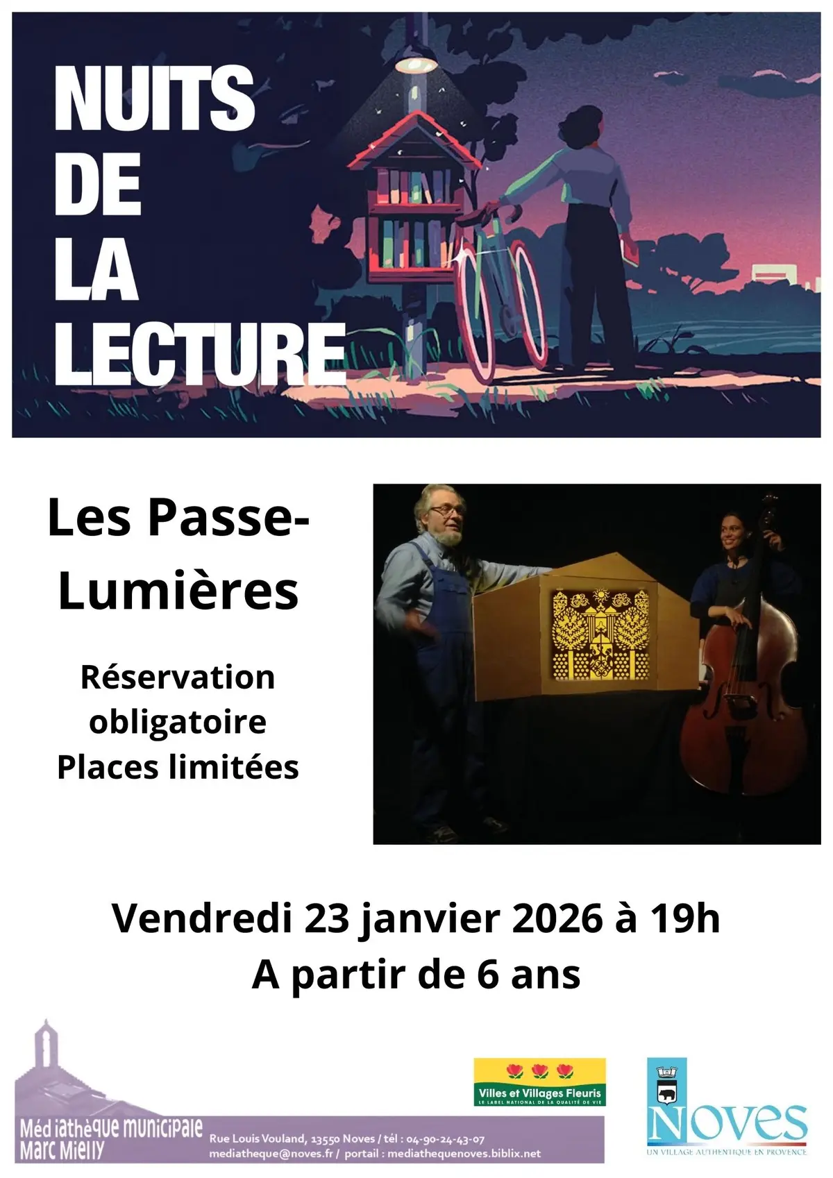 Nuits de la lecture: thème « Villes et campagnes »