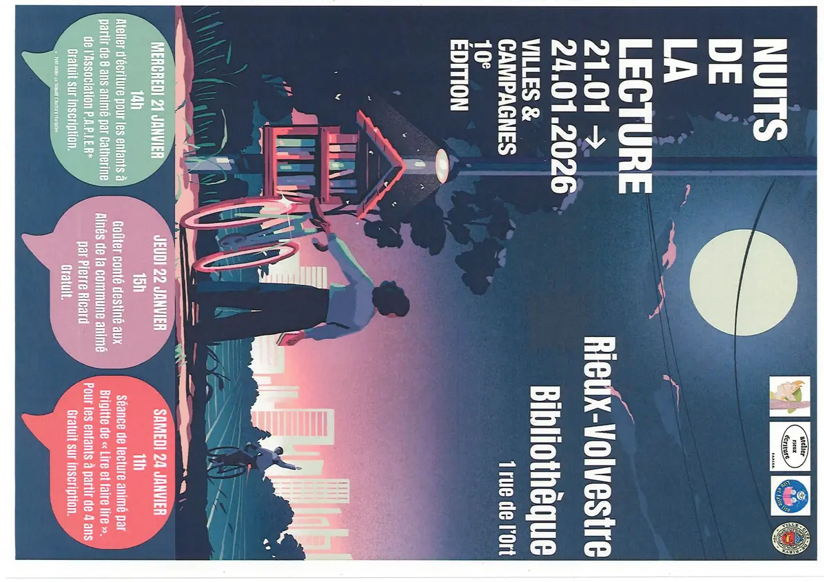 Nuits De La Lecture: Villes Et Campagnes 10eme Edition