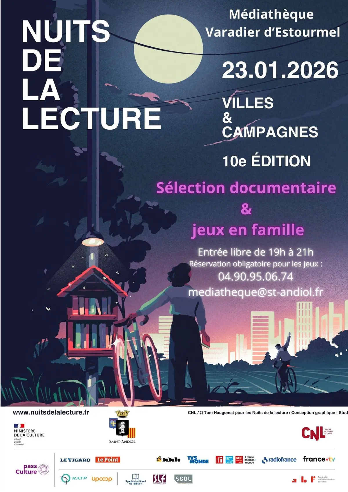 Nuits de la lecture - Villes et campagnes