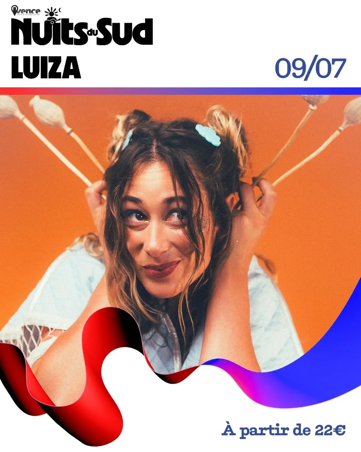 Luiza sera sur la sc&egrave;ne de Vence le 9 juillet 2026