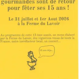 Nuits Gourmandes à la ferme du lavoir