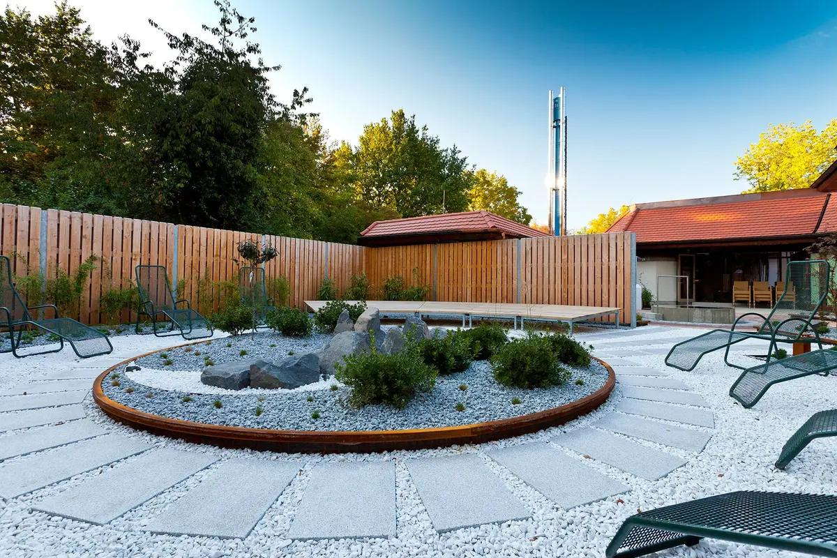 Le jardin du Sauna - Piscine Obermattenbad de Gundelfingen