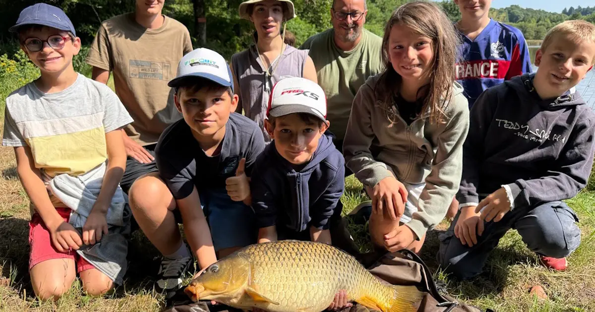 Objectif pêche au lac du Pont à l'Âge - 15 juillet
