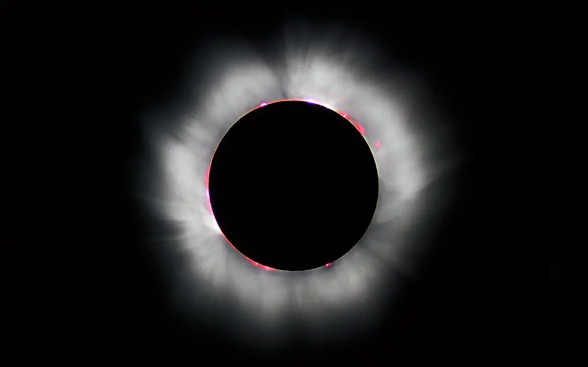 Observation de l'éclipse solaire