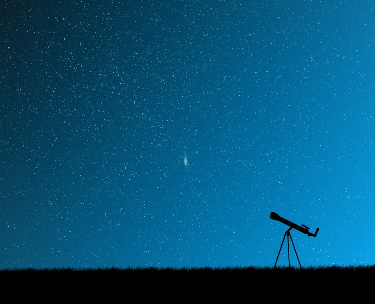 Observation de la lune au télescope