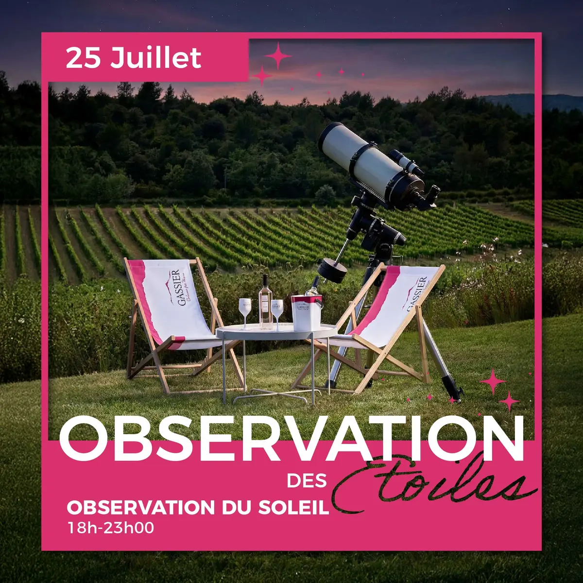 Observation des étoiles