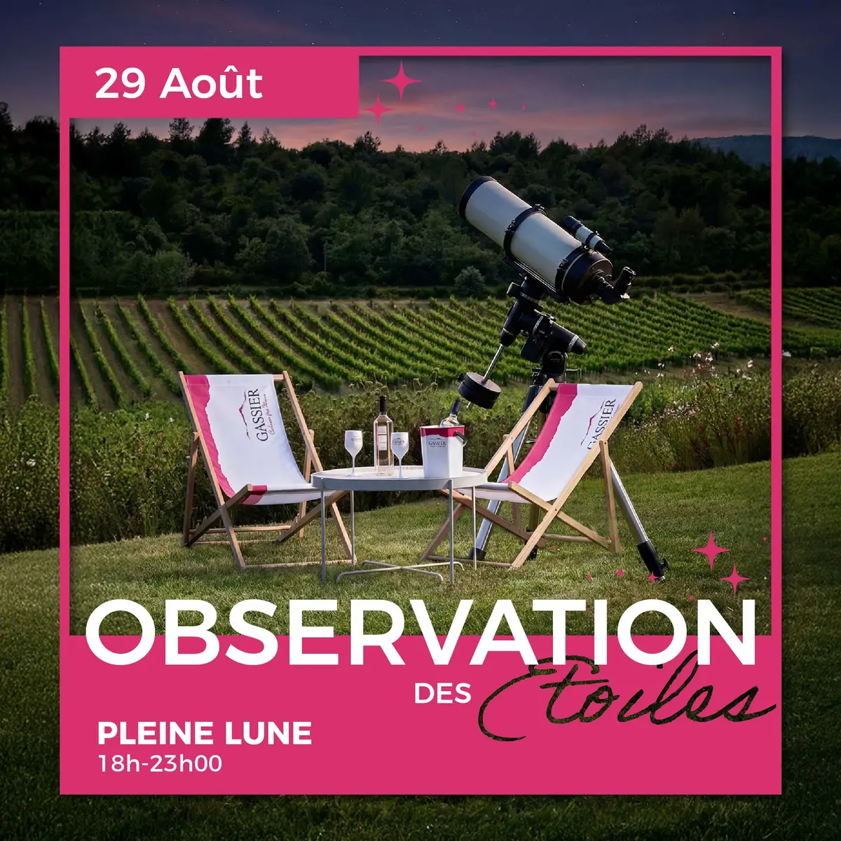Observation des étoiles