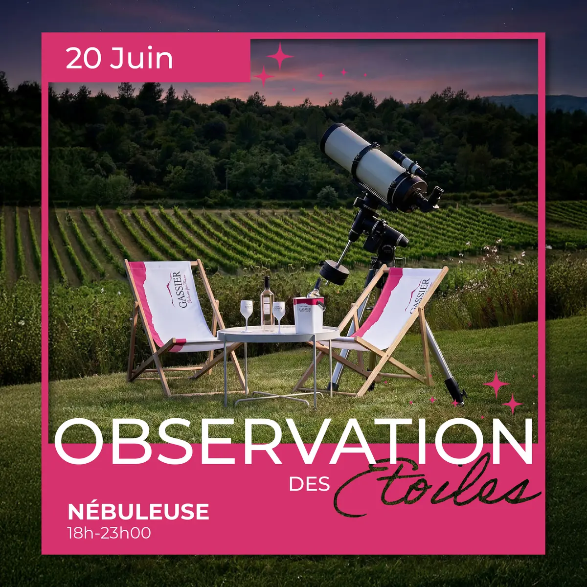 Observation des étoiles