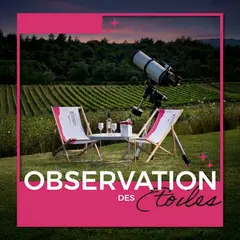 Observation des étoiles au Château Gassier