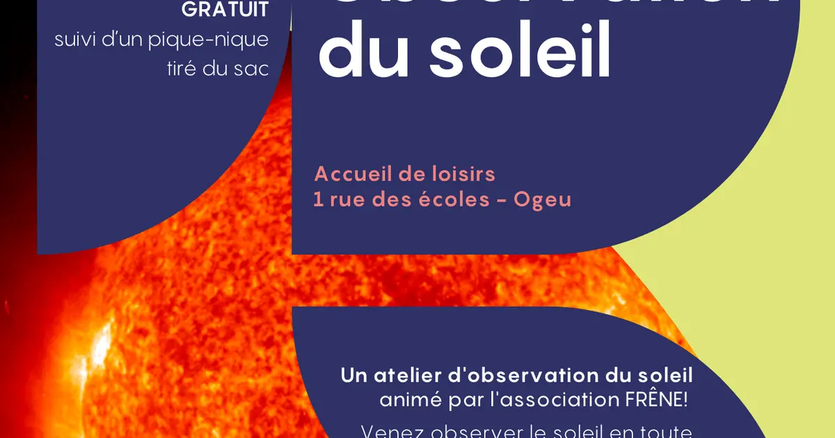 Observation du soleil