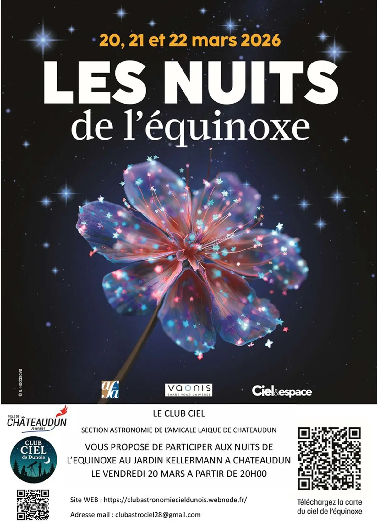 Observations astronomiques : Les Nuits de l'Equinoxe