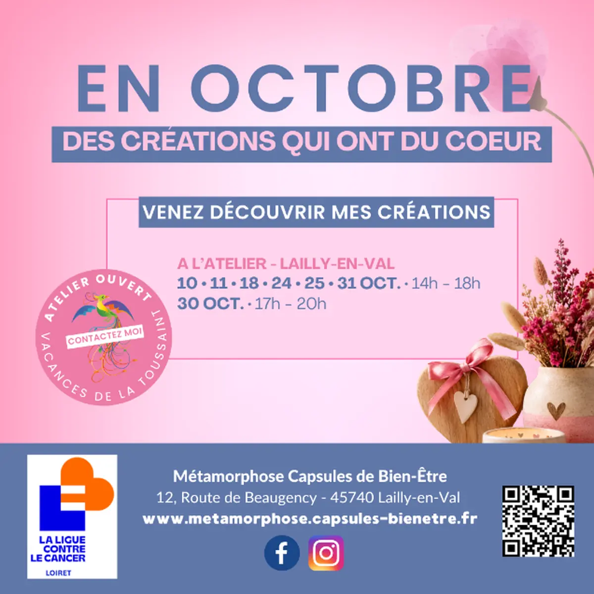 Octobre Rose 2026 : des créations qui ont du cœur !