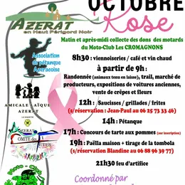 Octobre Rose à Azerat : une journée festive et solidaire