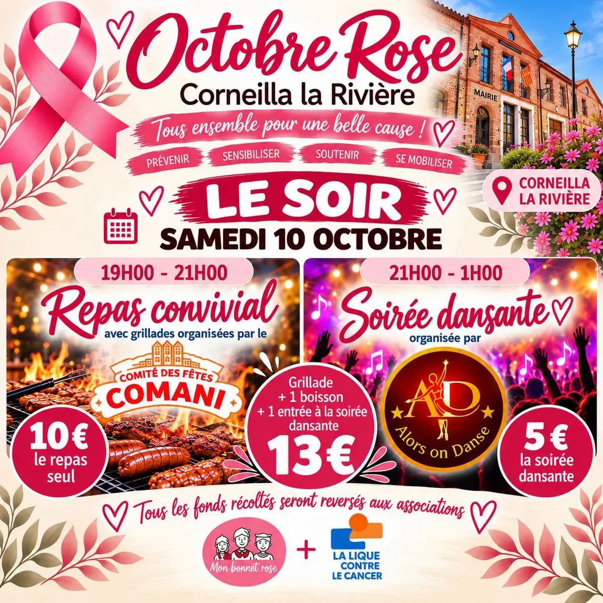Octobre Rose à Corneilla-La-Riviere
