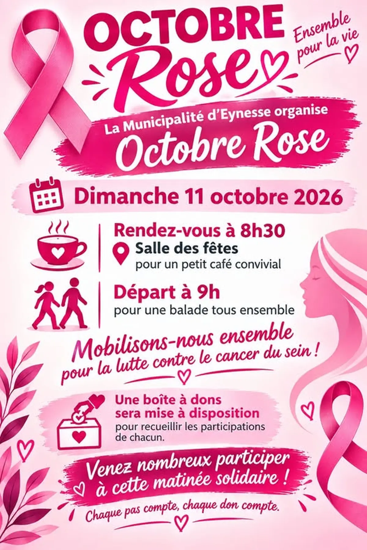 Octobre Rose à Eynesse