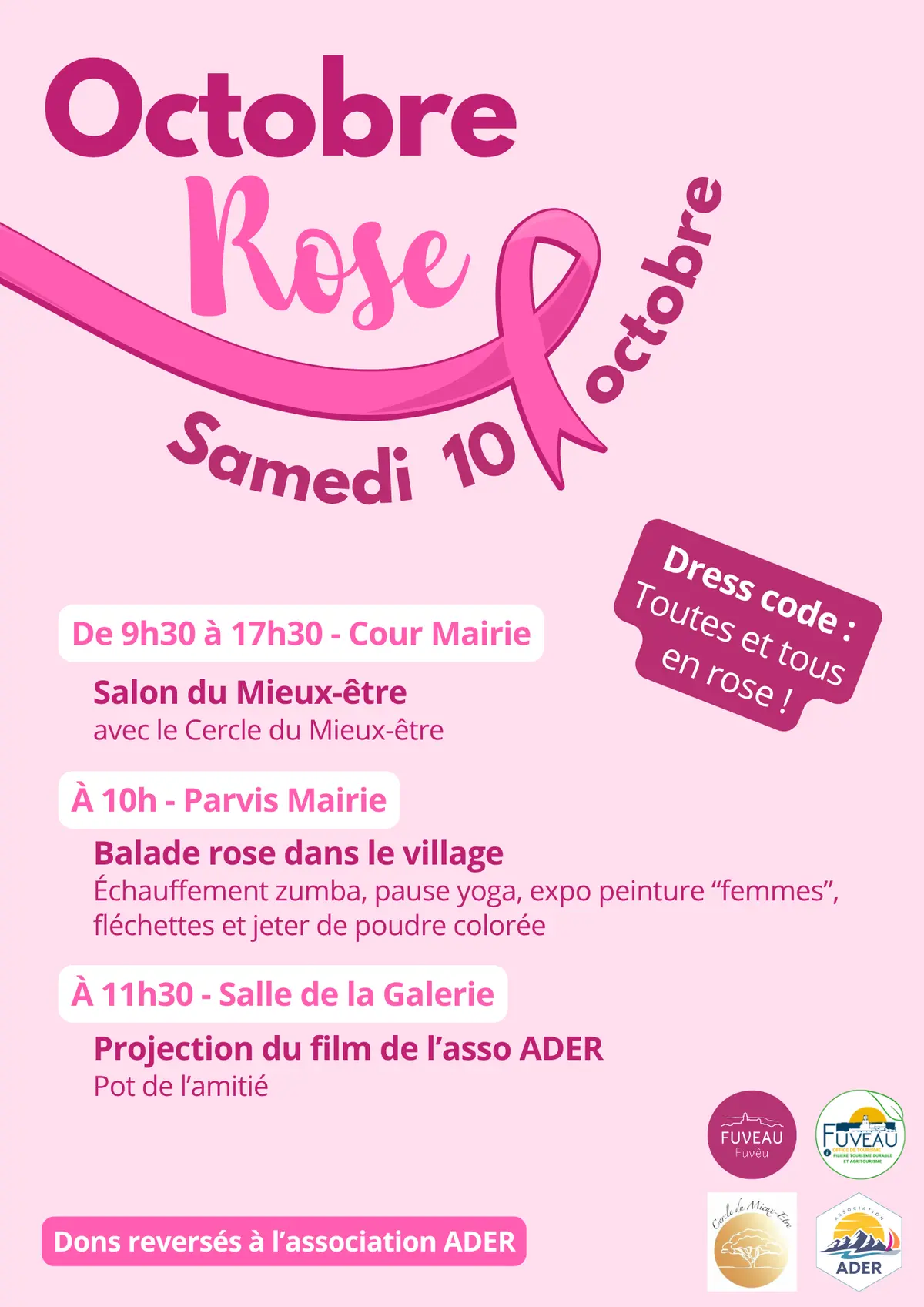 Octobre Rose à Fuveau