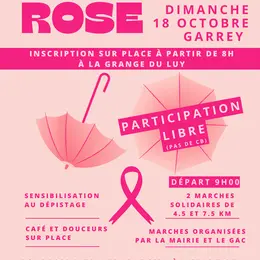 Octobre rose à Garrey