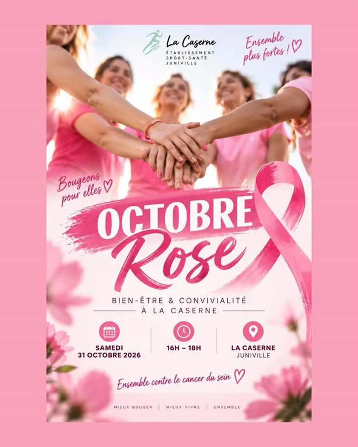 Octobre Rose à la Caserne