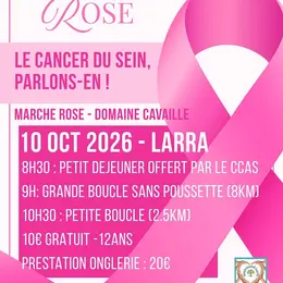 Octobre Rose à Larra