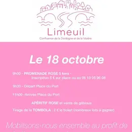 Octobre rose à Limeuil
