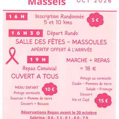 OCTOBRE ROSE à Massoulès