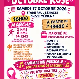 Octobre Rose à Mérigny