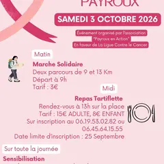 Octobre rose à Payroux