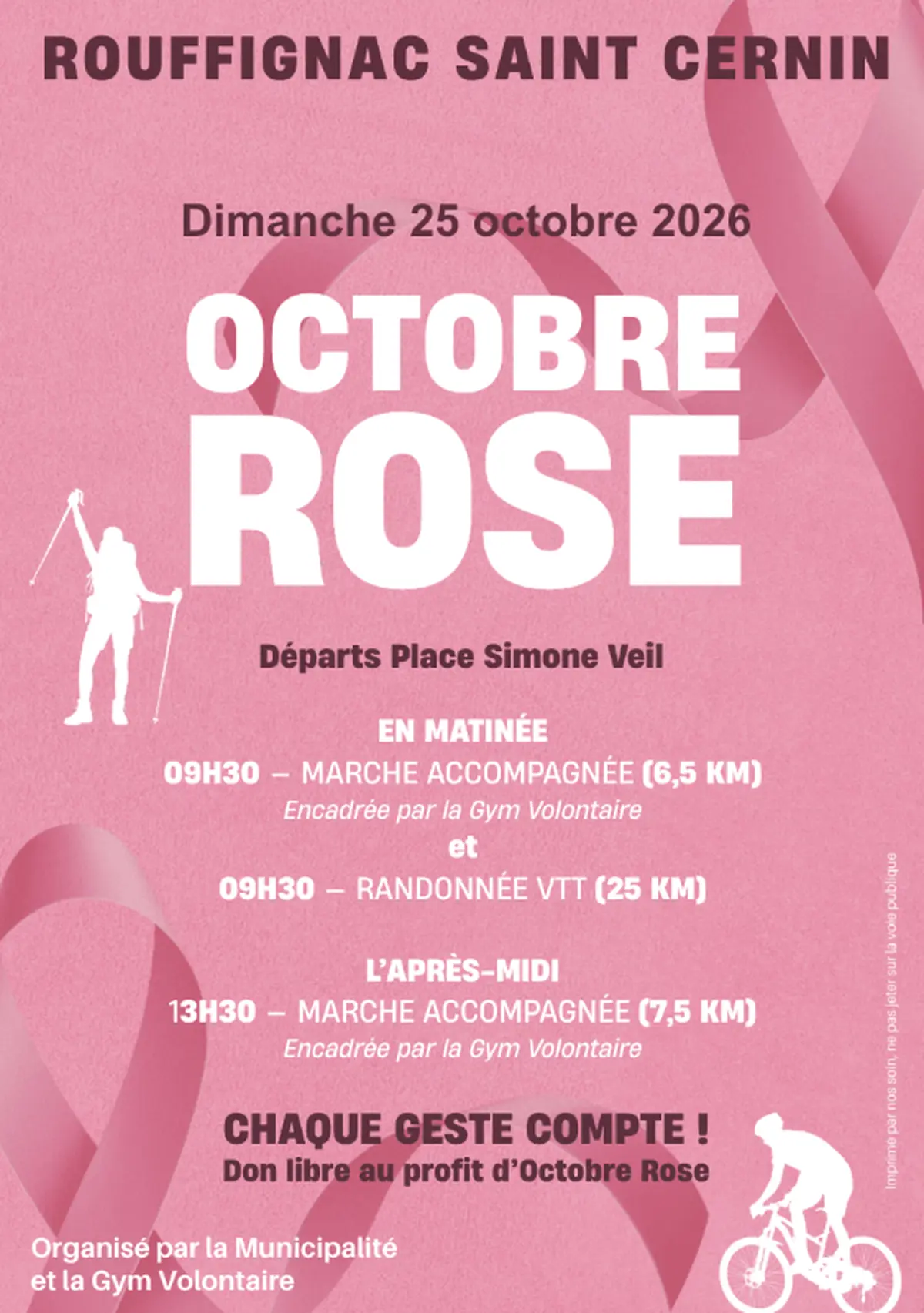 Octobre Rose à Rouffignac