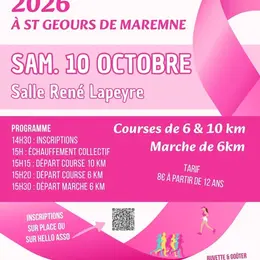 Octobre Rose à St Geours de Maremne