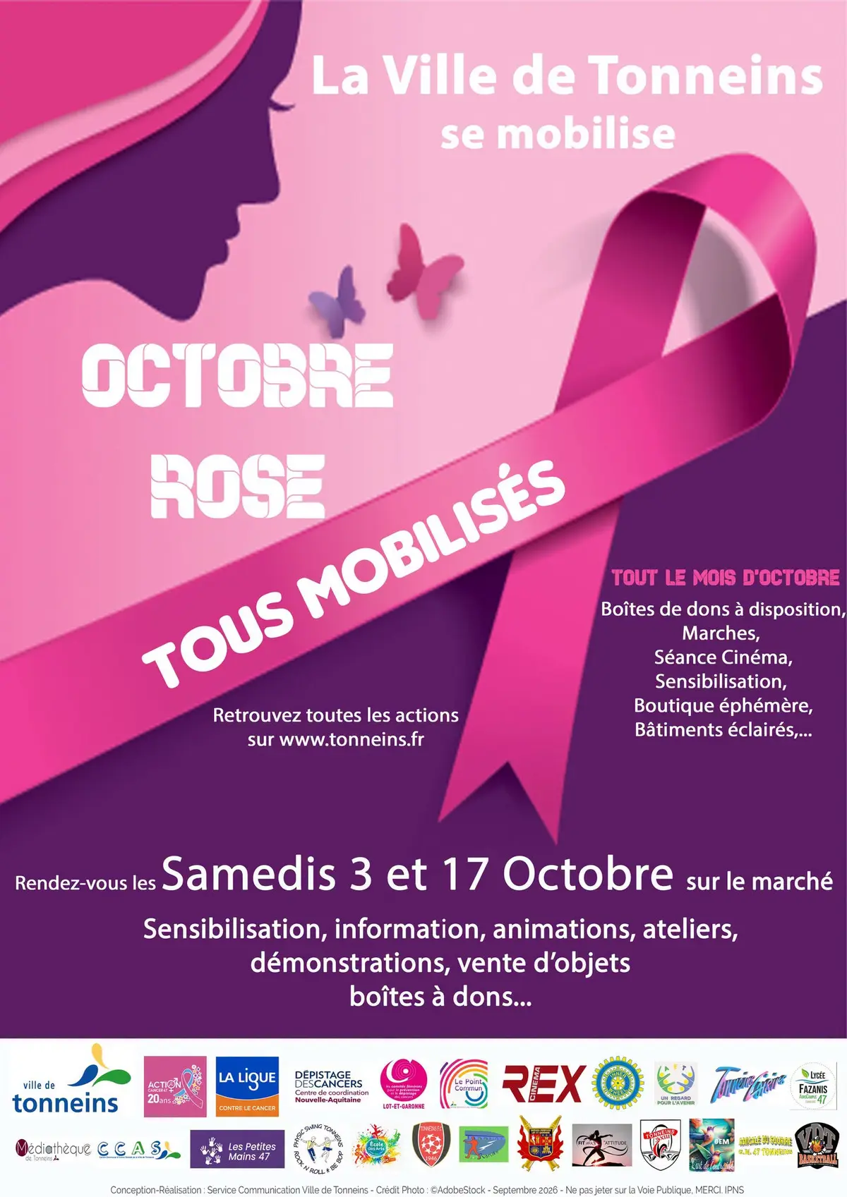 Octobre Rose à Tonneins