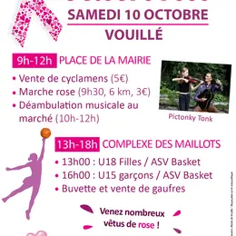 Octobre rose à Vouillé
