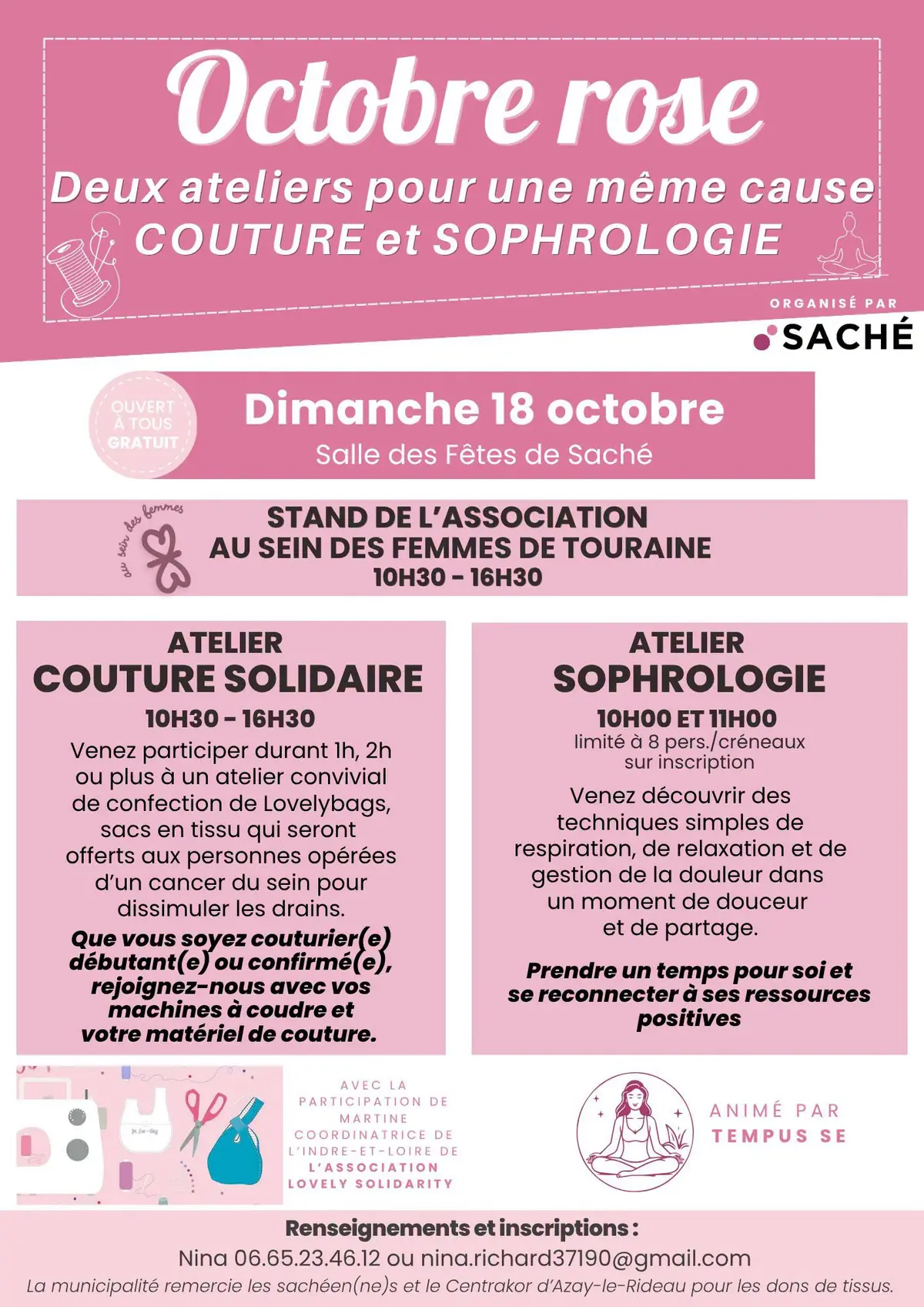 OCTOBRE ROSE - Atelier couture
