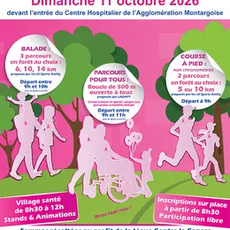 Octobre Rose - Balade pédestre & course à pied