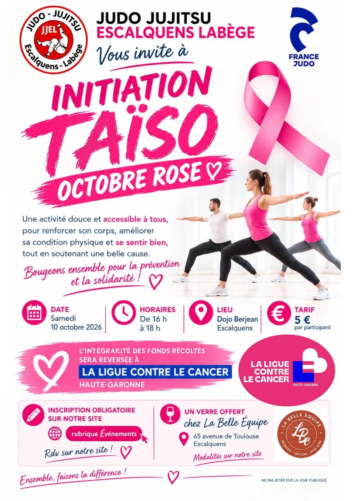 Octobre Rose – Bougeons Ensemble Pour Une Belle Cause !