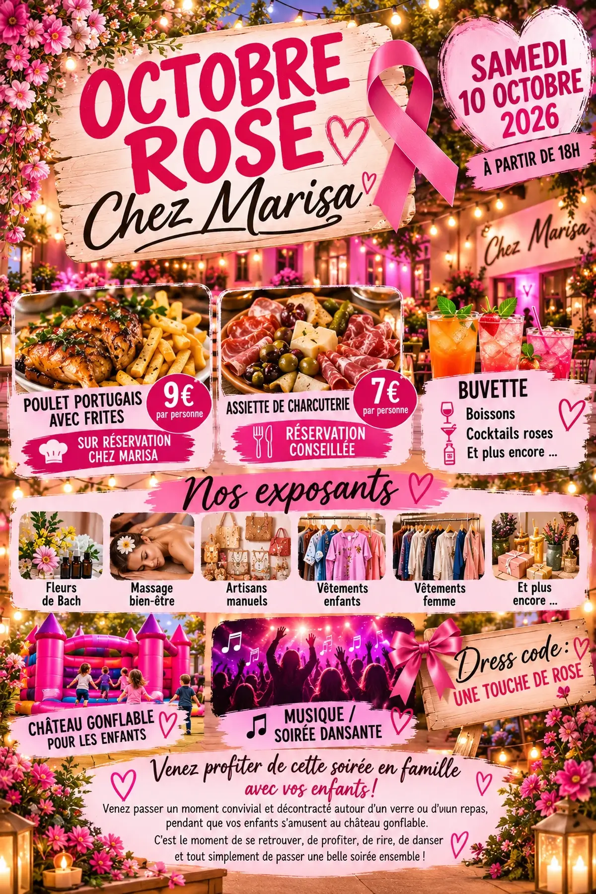 Octobre Rose chez Marisa