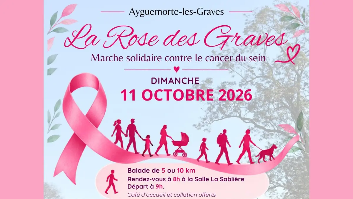 Octobre Rose : deux circuits de promenade