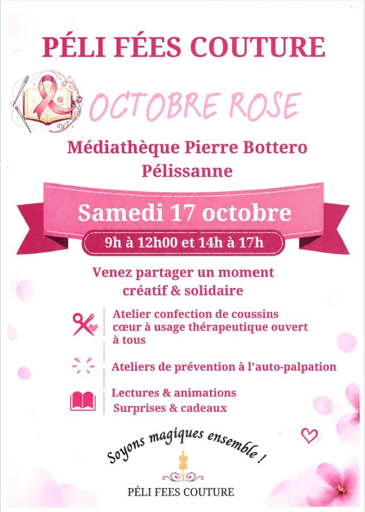 Octobre rose : Journée d'animations et de prévention