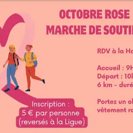 Octobre Rose - Marche de soutien