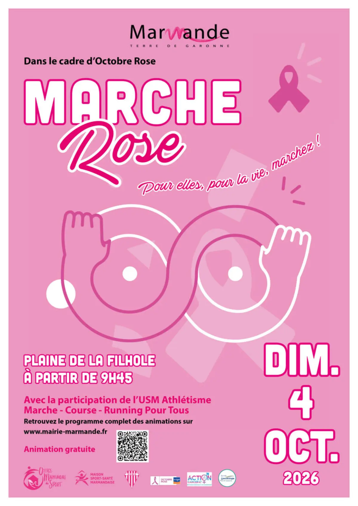 Octobre Rose - Marche Rose
