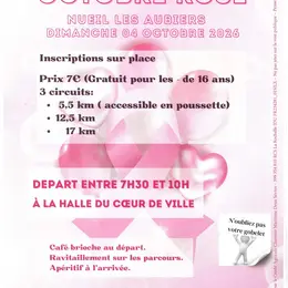 Octobre Rose - Marche rose