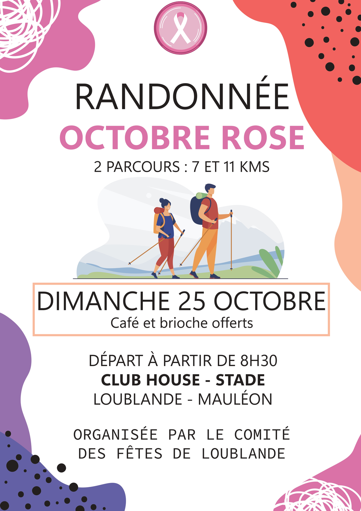 Octobre Rose - Marche rose
