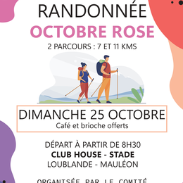 Octobre Rose - Marche rose