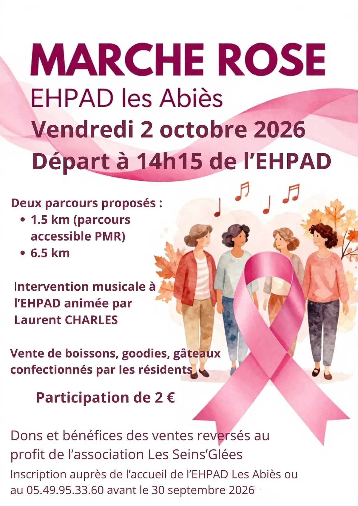 Octobre Rose - Marche rose