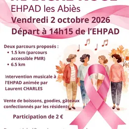Octobre Rose - Marche rose